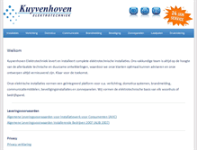 Tablet Screenshot of kuyvenhoven.nl